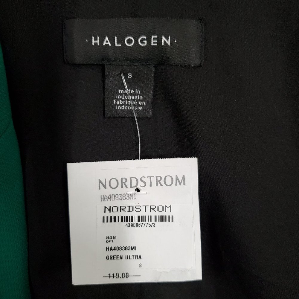 HALOGEN Green Ultra Double Breasted Blazer S - Picture 7 of 12